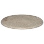 Piano per Tavolo Grigio Ø60x2,5 cm in Marmo