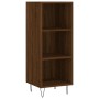 Credenza Rovere Marrone 34,5x32,5x90 cm in Legno Multistrato