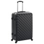 Set Trolley a Custodia Rigida 3 pz Nero in ABS
