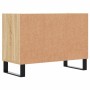 Mobile Porta TV Rovere Sonoma 69,5x30x50cm in Legno Multistrato