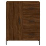 Credenza Rovere Marrone 69,5x34x90 cm in Legno Multistrato