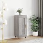 Credenza Grigio Sonoma 34,5x34x90 cm in Legno Multistrato