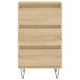 Credenza Rovere Sonoma 40x35x70 cm in Legno Multistrato