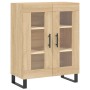 Credenza Rovere Sonoma 69,5x34x90 cm in Legno Multistrato