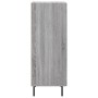 Credenza Grigio Sonoma 34,5x34x90 cm in Legno Multistrato