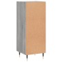 Credenza Grigio Sonoma 34,5x34x90 cm in Legno Multistrato