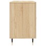 Credenza Rovere Sonoma 100x36x60 cm in Legno Multistrato