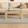 Tavolino da Salotto Rovere Sonoma 102x55x45cm Legno Multistrato