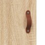 Comodino Rovere Sonoma 40x40x50 cm in Legno Multistrato