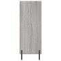 Scaffale Grigio Sonoma 69,5x32,5x90 cm in Legno Multistrato