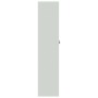 Armadio Classificatore Grigio Chiaro e Blu 90x40x180 cm Acciaio