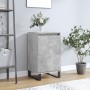 Credenza Grigio Cemento 40x35x70 cm in Legno Multistrato