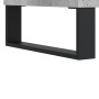 Credenza Grigio Cemento 40x35x70 cm in Legno Multistrato