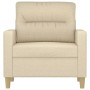 Poltrona Crema 60 cm in Tessuto