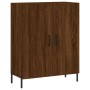 Credenza Rovere Marrone 69,5x34x90 cm in Legno Multistrato