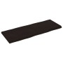 Piano Tavolo Marrone Scuro 160x60x(2-6) cm Rovere Non Trattato