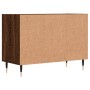 Mobile Porta TV Rovere Marrone 69,5x30x50 cm Legno Multistrato