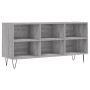 Mobile TV Grigio Sonoma 103,5x30x50 cm in Legno Multistrato