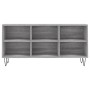 Mobile TV Grigio Sonoma 103,5x30x50 cm in Legno Multistrato