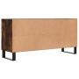 Mobile Porta TV Rovere Fumo 103,5x30x50 cm in Legno Multistrato