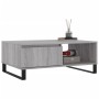 Tavolino da Salotto Grigio Sonoma 90x60x35 cm Legno Multistrato