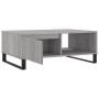 Tavolino da Salotto Grigio Sonoma 90x60x35 cm Legno Multistrato