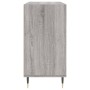 Credenza Grigio Sonoma 103,5x35x70 cm in Legno Ingegnerizzato