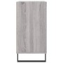 Credenza Grigio Sonoma 57x35x70 cm in Legno Multistrato