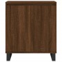 Credenza Rovere Marrone 60x35x70 cm in Legno Multistrato