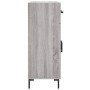 Credenza Grigio Sonoma 69,5x34x90 cm in Legno Multistrato