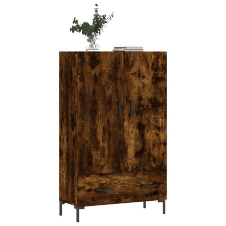 Credenza Rovere Fumo 69,5x31x115 cm in Legno Multistrato