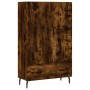 Credenza Rovere Fumo 69,5x31x115 cm in Legno Multistrato