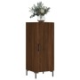 Credenza Rovere Marrone 34,5x34x90 cm in Legno Multistrato