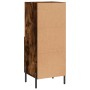 Credenza Rovere Fumo 34,5x34x90 cm in Legno Multistrato