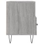 Mobile Porta TV Grigio Sonoma 80x36x50 cm in Legno Multistrato