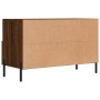 Mobile Porta TV Rovere Marrone 80x36x50 cm in Legno Multistrato