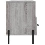 Mobile TV Grigio Sonoma 102x36x50 cm in Legno Multistrato