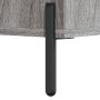 Scarpiera Grigio Sonoma 60x35x105 cm in Legno Multistrato
