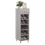 Scarpiera Grigio Sonoma 30x35x105 cm in Legno Multistrato