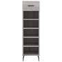 Scarpiera Grigio Sonoma 30x35x105 cm in Legno Multistrato