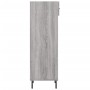 Scarpiera Grigio Sonoma 30x35x105 cm in Legno Multistrato