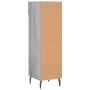 Scarpiera Grigio Sonoma 30x35x105 cm in Legno Multistrato