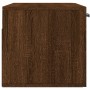 Mobile a Parete Rovere Marrone 80x36,5x35 cm Legno Multistrato