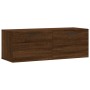 Mobile a Parete Rovere Marrone 100x36,5x35 cm Legno Multistrato