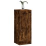 Mobile a Parete Rovere Fumo 34,5x34x90 cm in Legno Multistrato