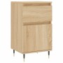 Credenza Rovere Sonoma 40x35x70 cm in Legno Multistrato