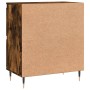 Credenza Rovere Fumo 60x35x70 cm in Legno Multistrato