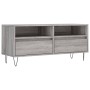 Mobile Porta TV Grigio Sonoma 100x34,5x44,5cm Legno Multistrato