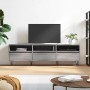 Mobile Porta TV Grigio Sonoma 150x30x44,5 cm Legno Multistrato