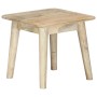 Tavolino da Caffè 45x45x40 cm in Legno Massello di Mango